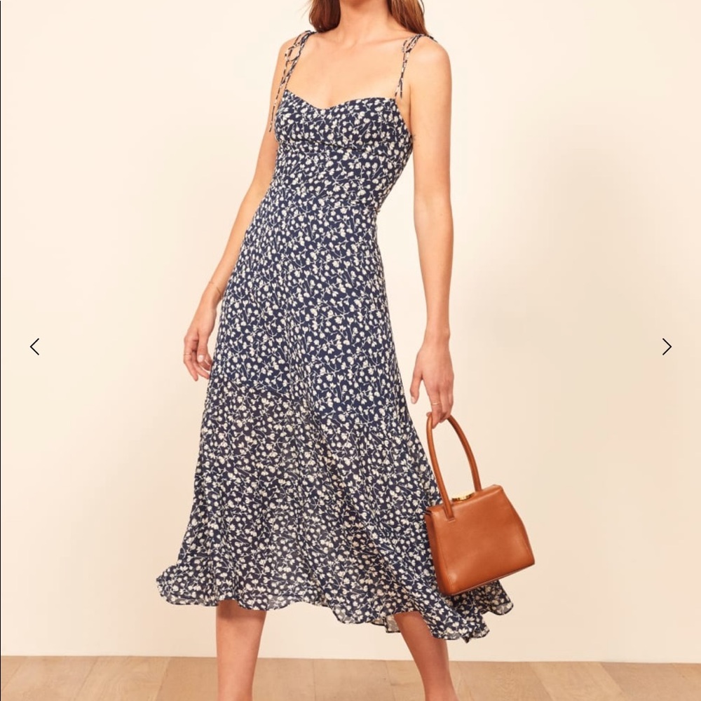 Reformation emmie dress in elyse size 0